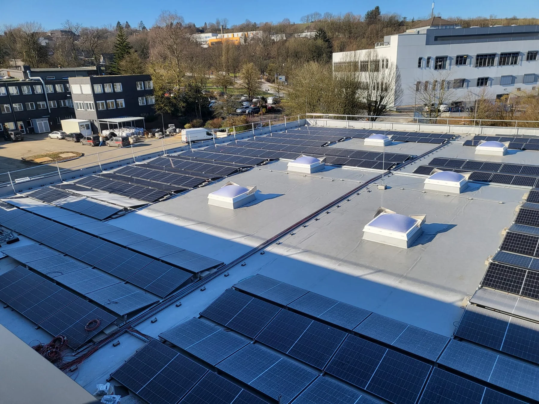 650 kWp Photovoltaikanlage Rüggeberg